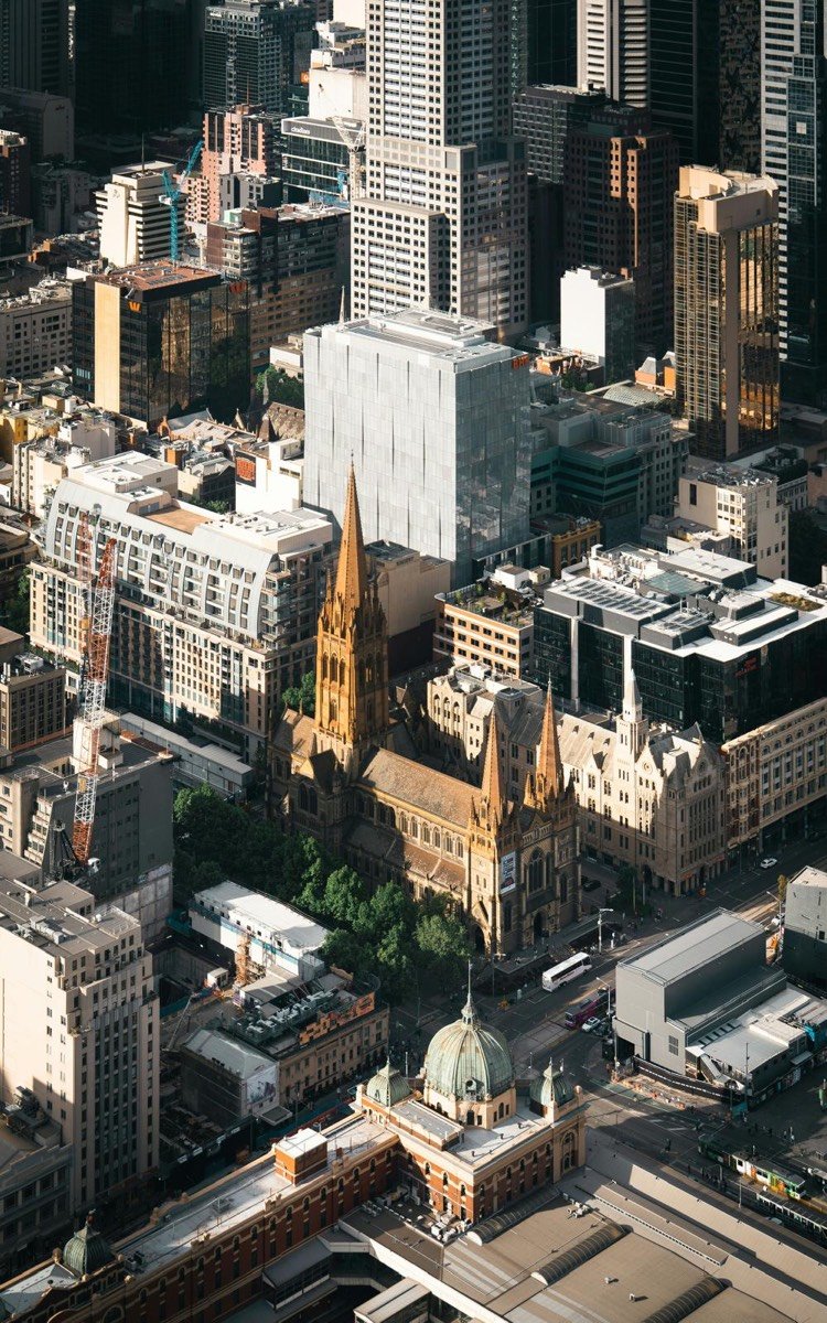 Melbourne city skyline