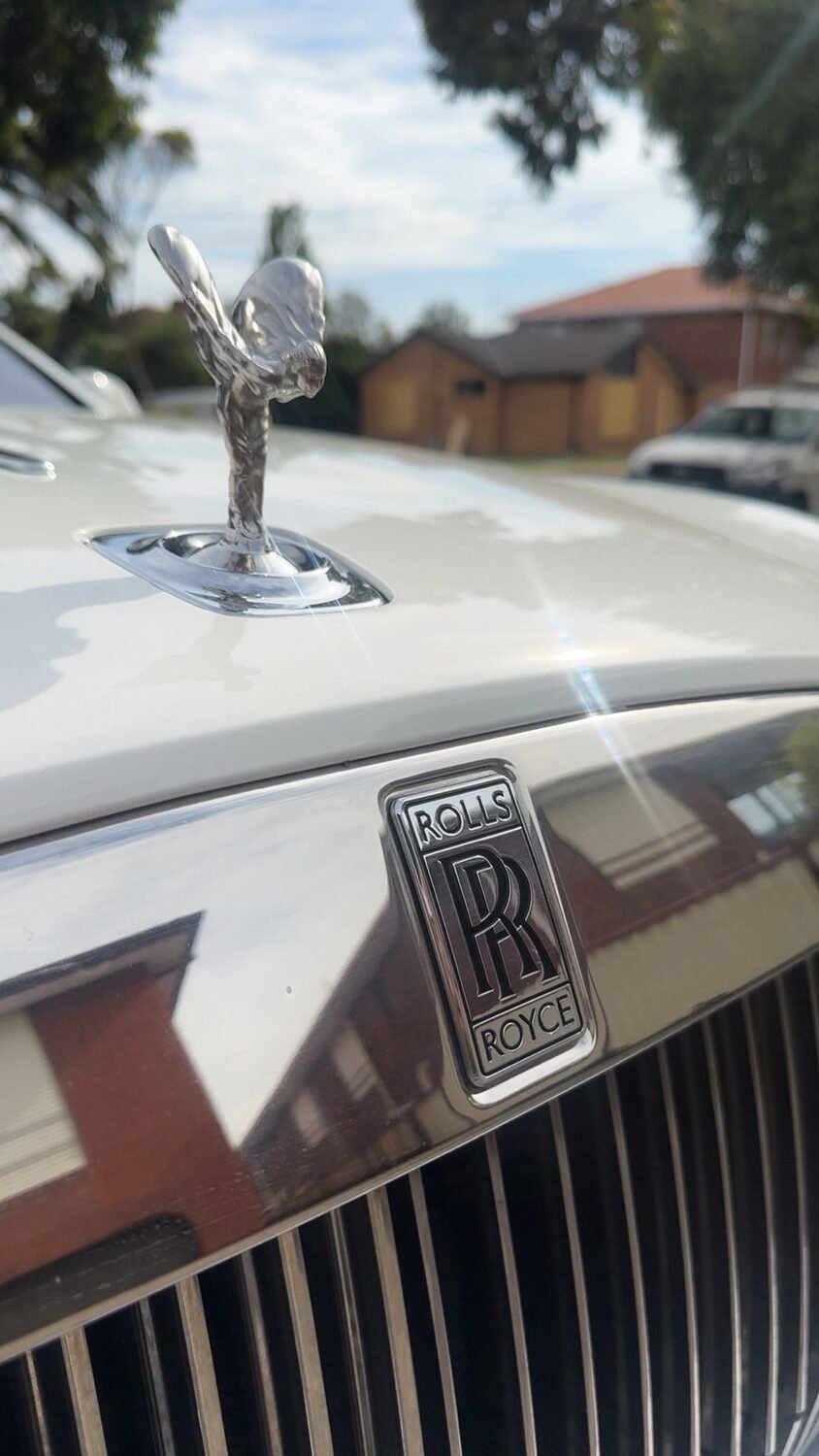 Rolls-Royce grille and Spirit of Ecstasy